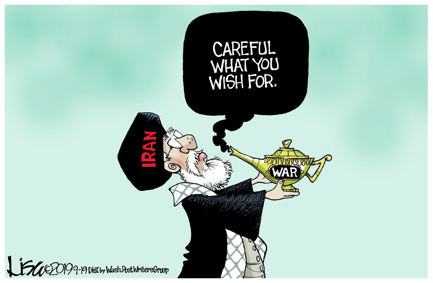 Lisa Benson cartoon